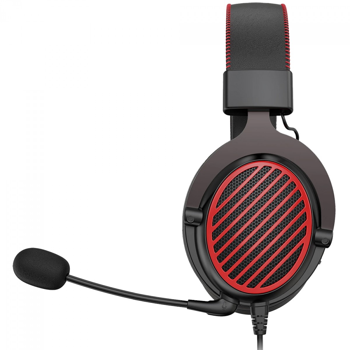 Headset Gamer Redragon Luna, 3.5mm/USB, Drivers de 53mm, Open Back, Preto, H540
