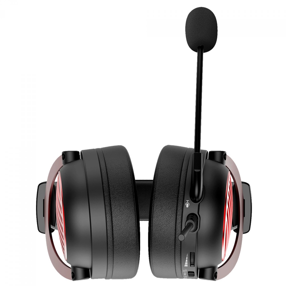 Headset Gamer Redragon Luna, 3.5mm/USB, Drivers de 53mm, Open Back, Preto, H540