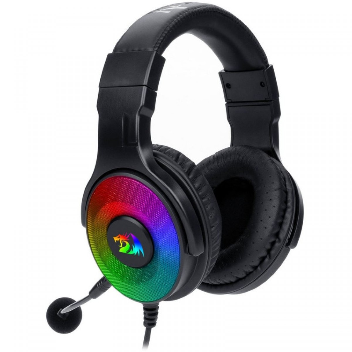 Headset Gamer ReDragon, Pandora 2, RGB, USB + 3.5mm , Microfone Destacável, H350RGB-1
