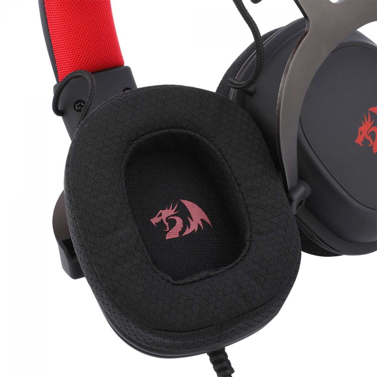 Headset Gamer Redragon Zeus Lite, P3, Drivers de 53mm, Microfone Destacável, Black, H510-LT