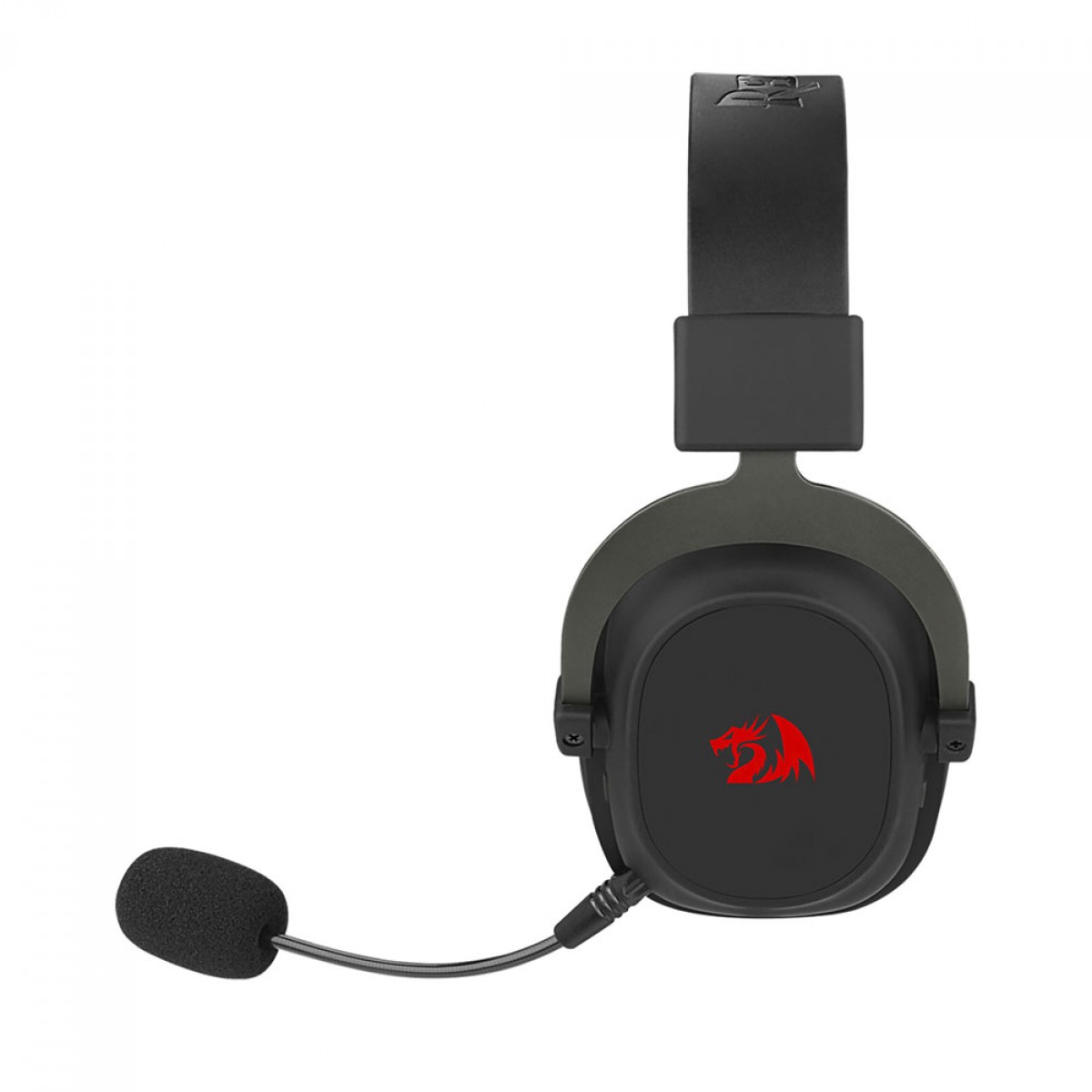Headset Gamer Redragon Zeus Pro, Sem Fio, Bluetooth, Microfone Destacável, Surround 7.1, Black, H510-PRO