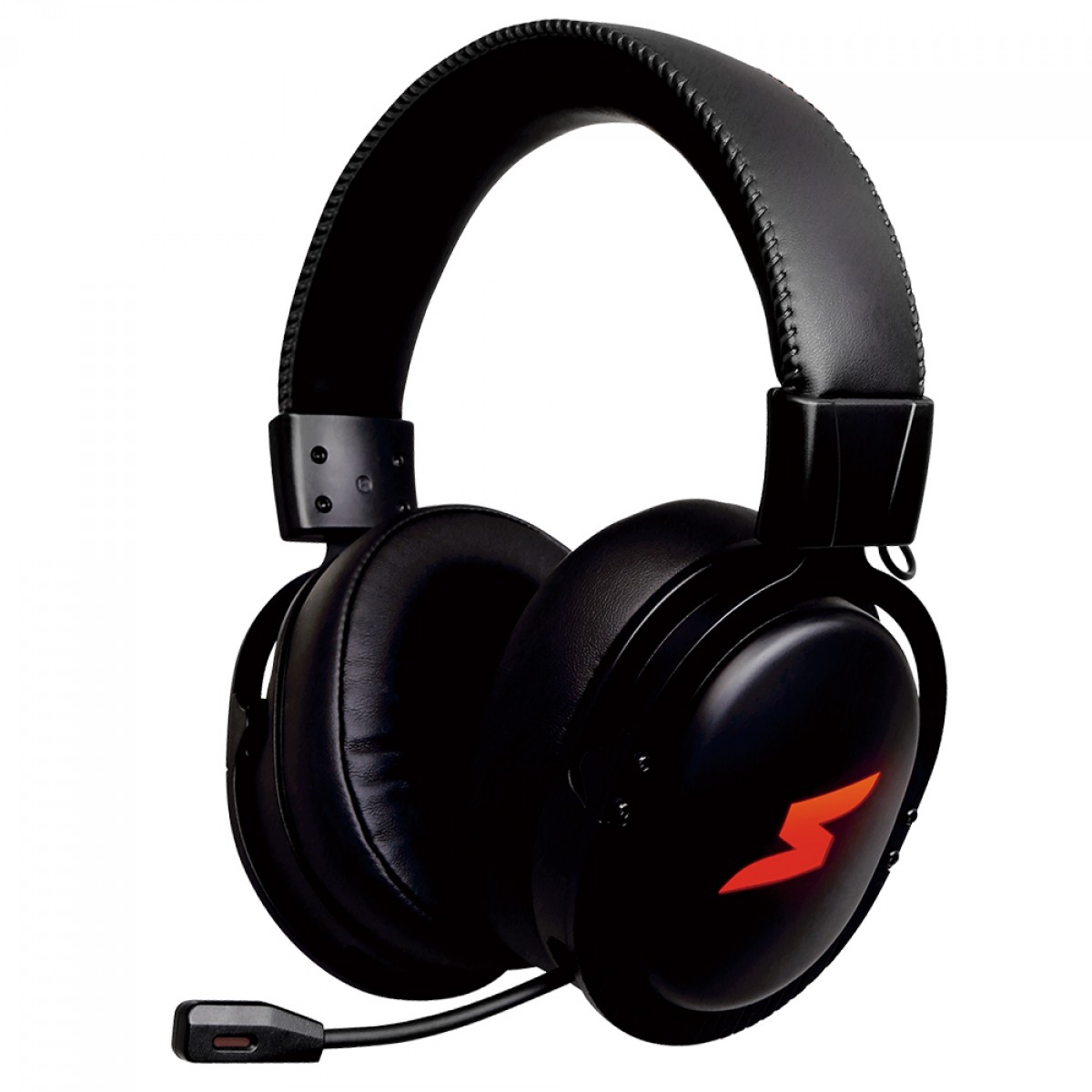 Headset Gamer SuperFrame AIR, RGB, Surround 7.1, Bluetooth, Drivers de 50mm, Black, SF-HS-AR7WRU - Open Box