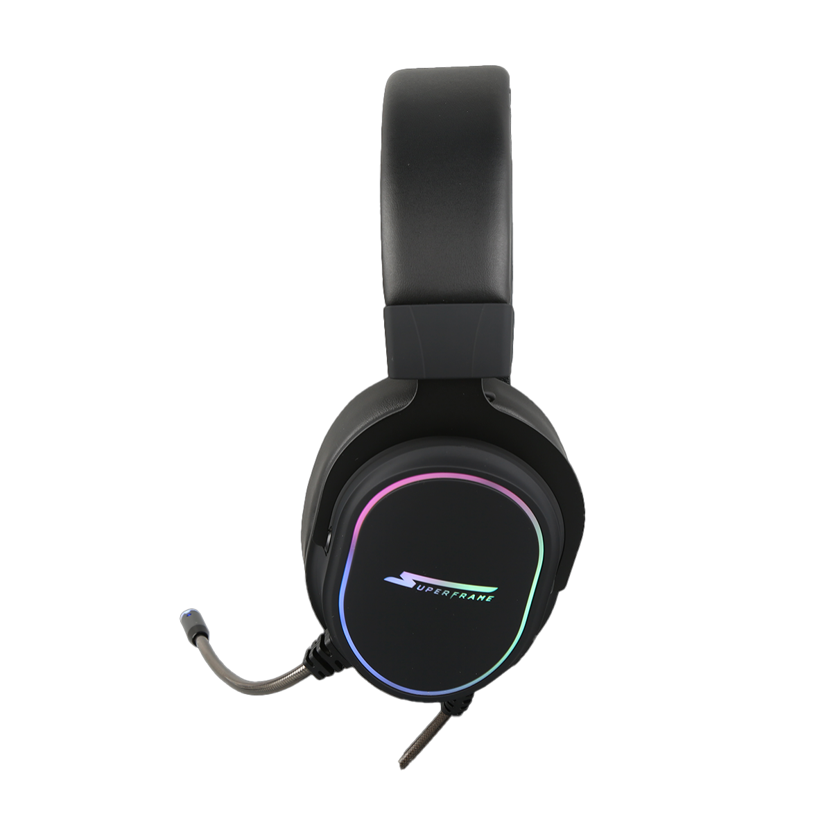 Headset Gamer SuperFrame, VELKA, 7.1 Surround, RGB, USB, Black