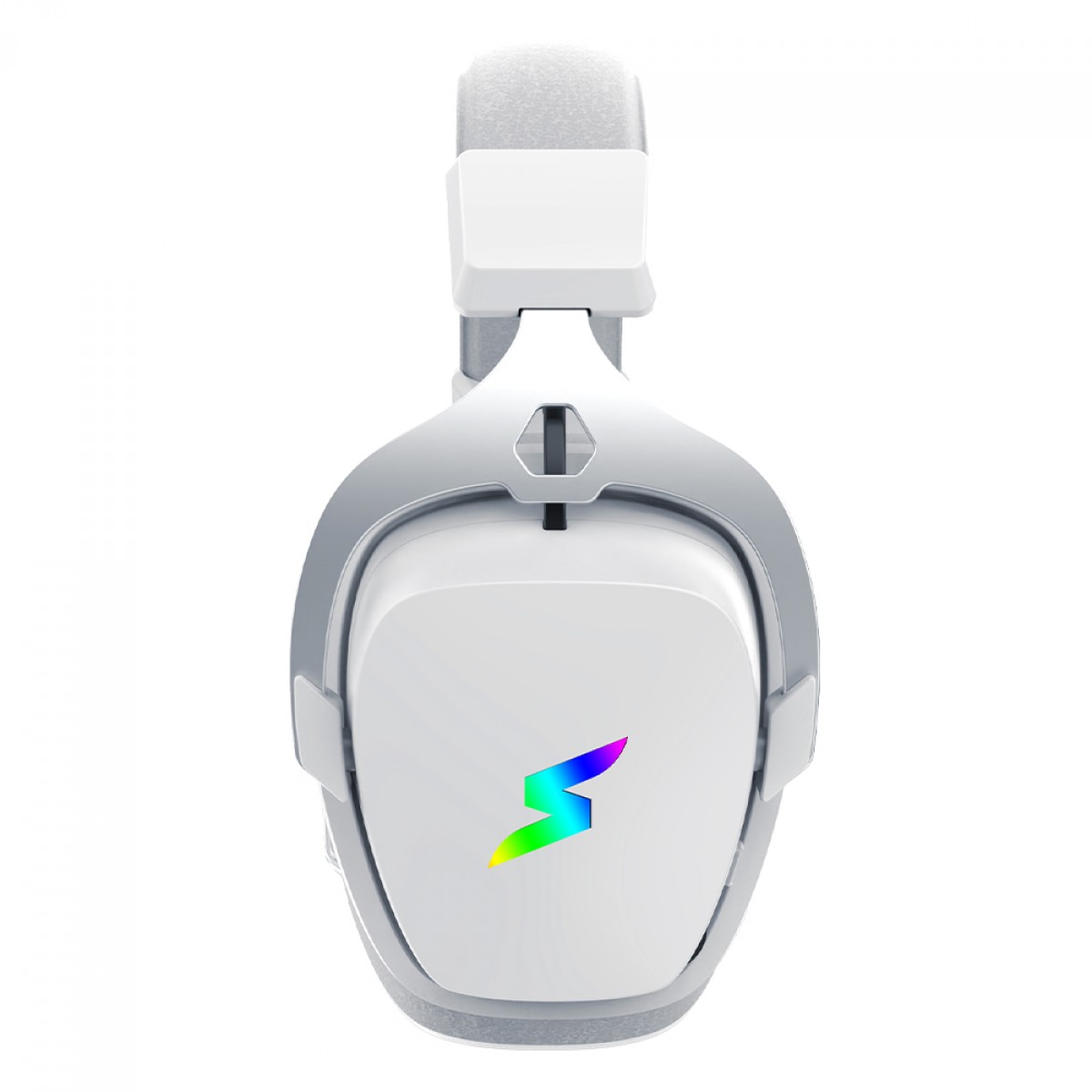 Headset Gamer SuperFrame Wind, RGB, Wireless, Drivers de 50mm, White, SF-HS-WD7WRU
