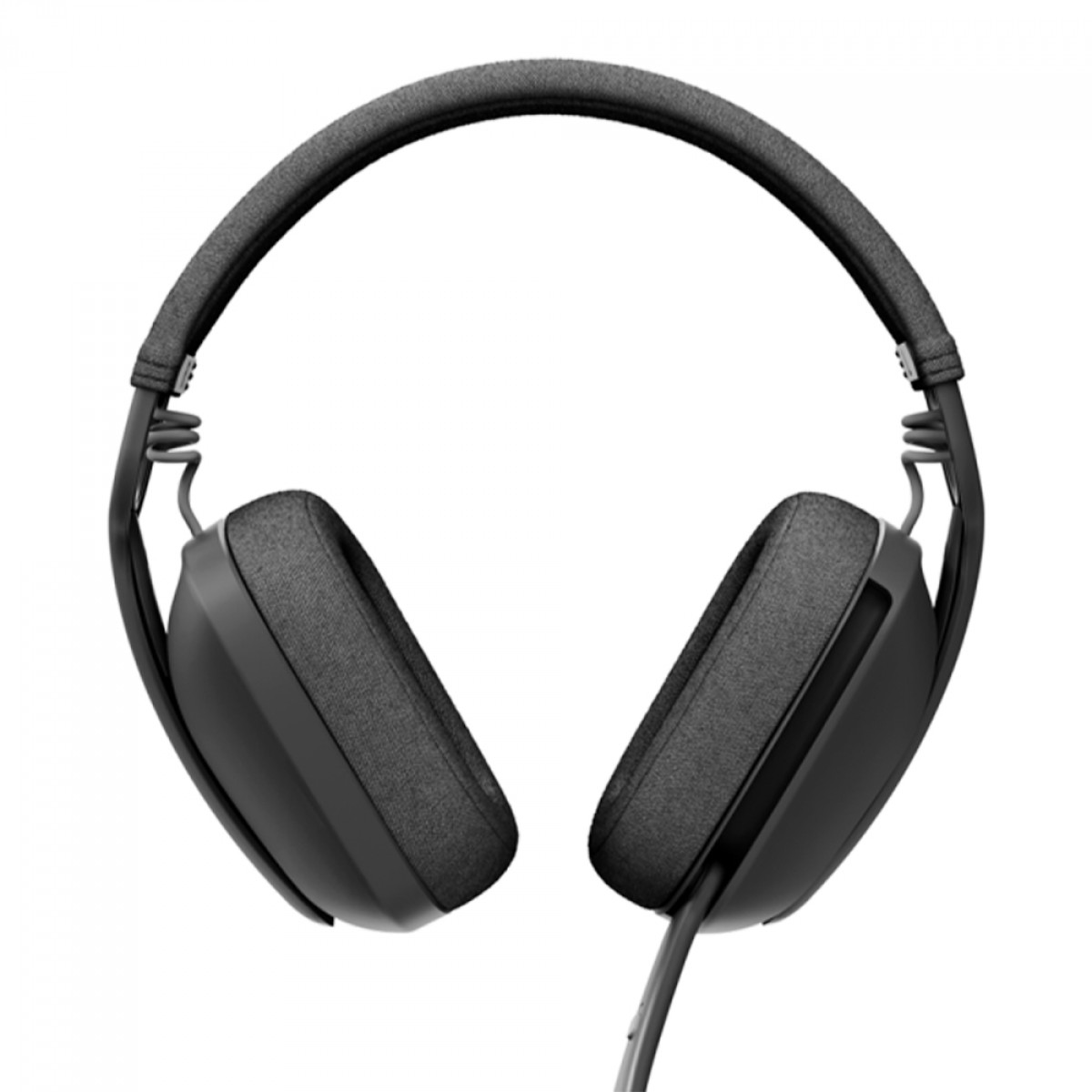 Headset Logitech Zone Vibe 100, Bluetooth, Drivers de 40mm, Multiplataformas, Grafite, 981-001214