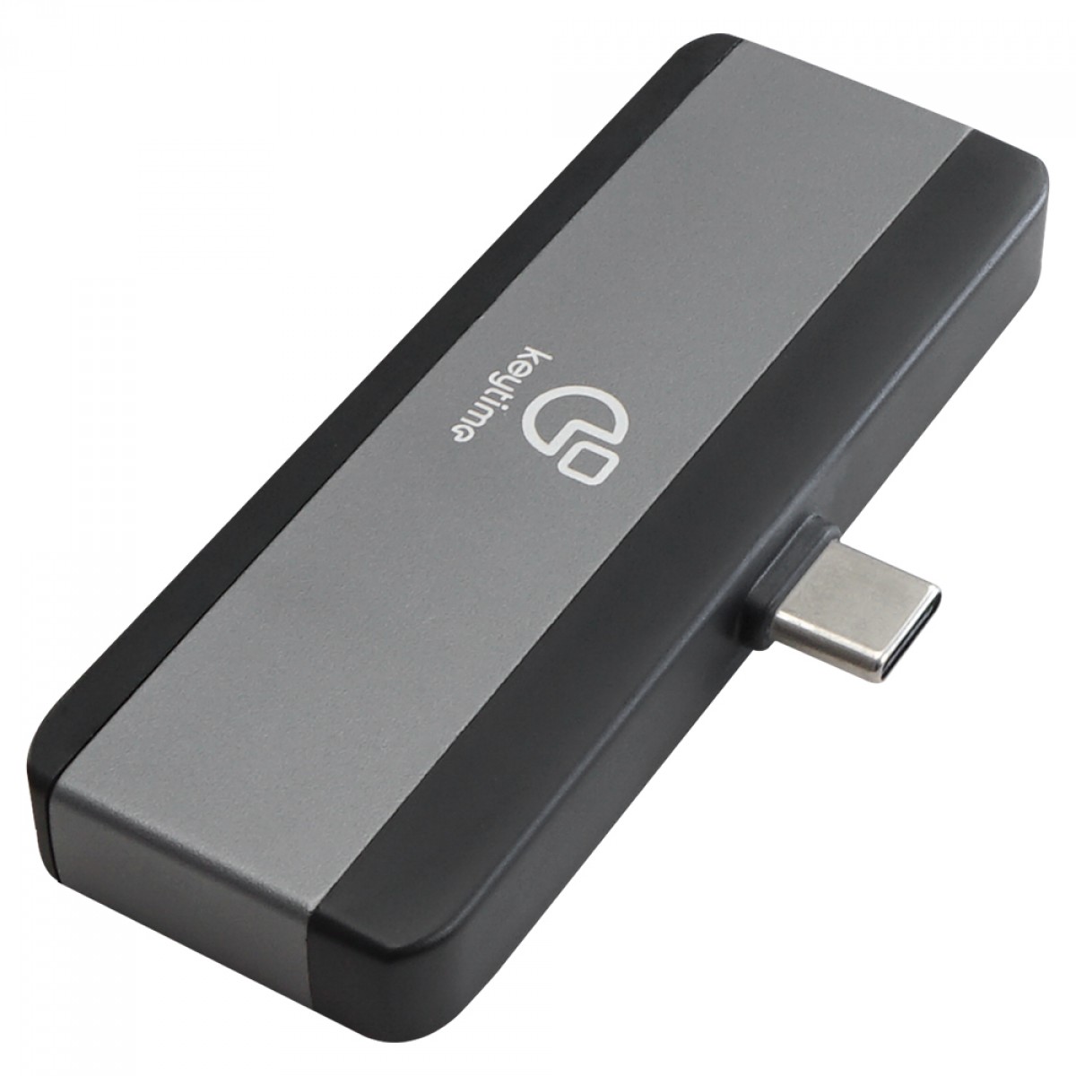 Hub Adaptador 4 em 1 Keytime HubStation, Tipo-C para HDMI+USB+USB Tipo-C+3.5mm, KYT00033