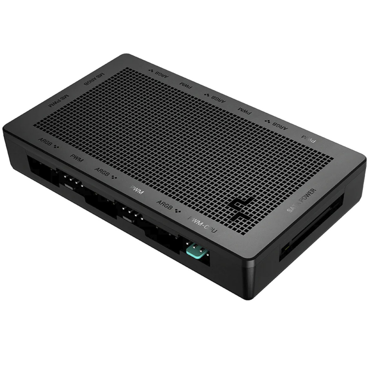 Hub PWM e ARGB 2-em-1 DeepCool SC790, 6 Portas, 5V, Black, R-SC790-BKNSNN-G