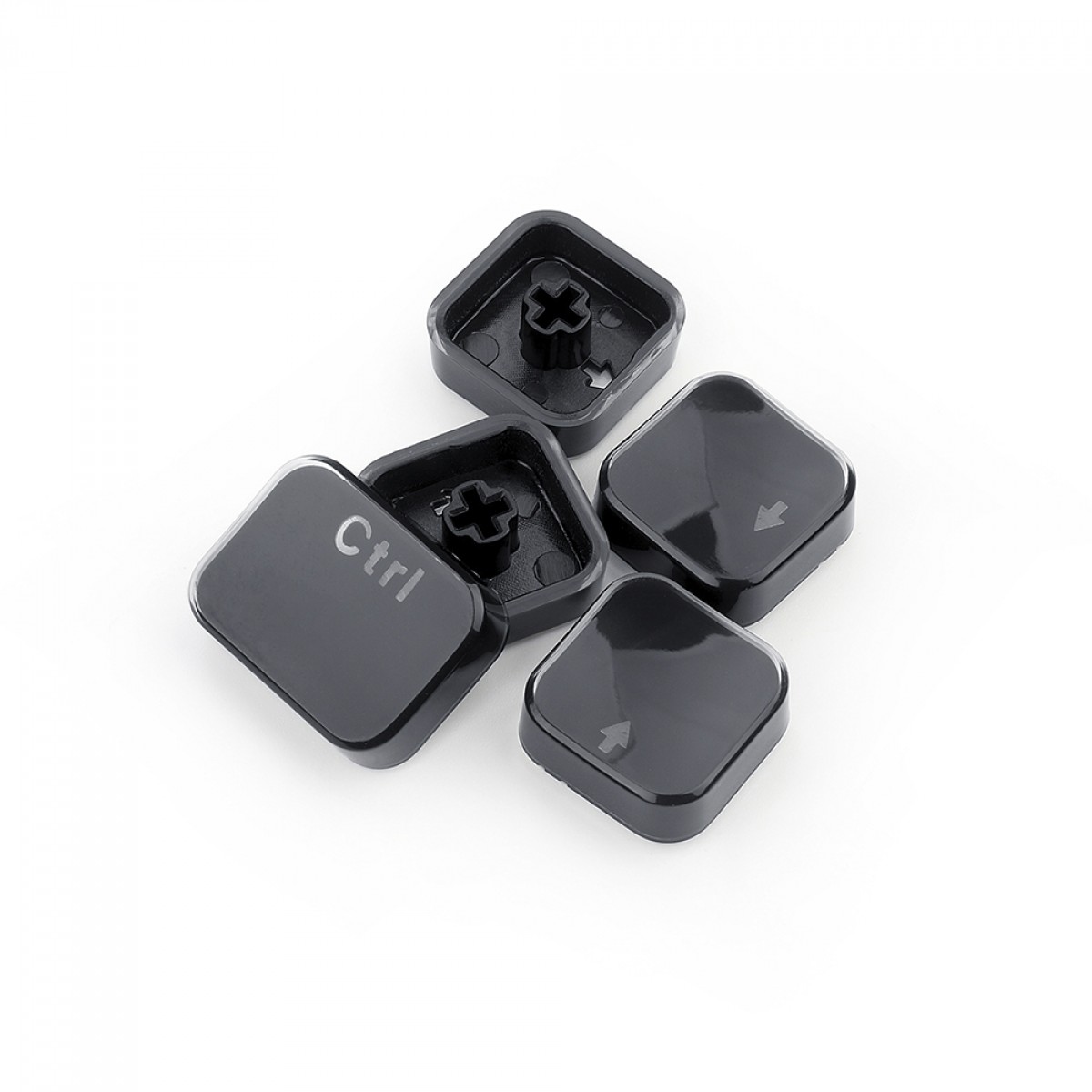 Keycaps Redragon A107, PBT, ANSI, Double Shot, Black, 104 Teclas