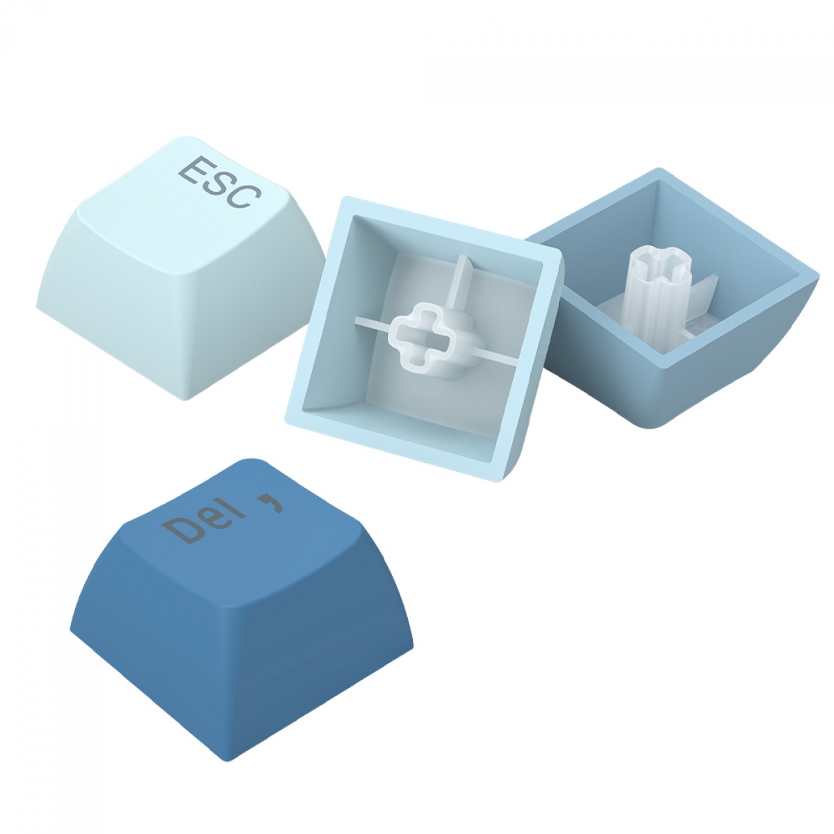 Keycaps Redragon A134 PT, ABNT2, 106 Teclas, Degradê Azul