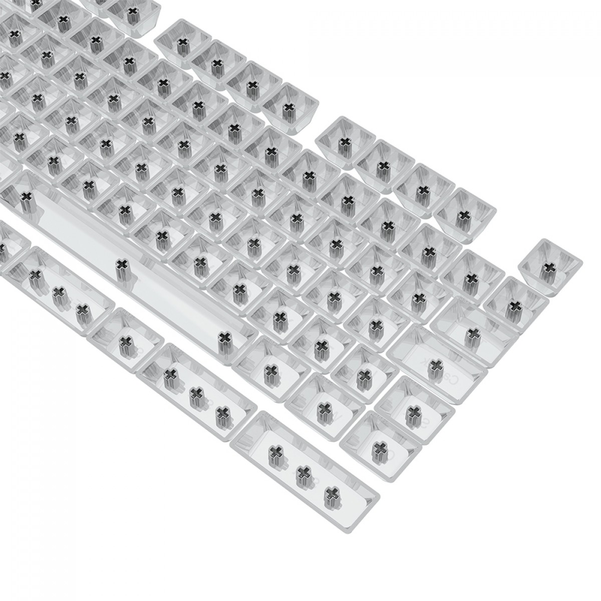 Keycaps Redragon Crystal, OSA, ABNT2, 117 Teclas, A137 PT