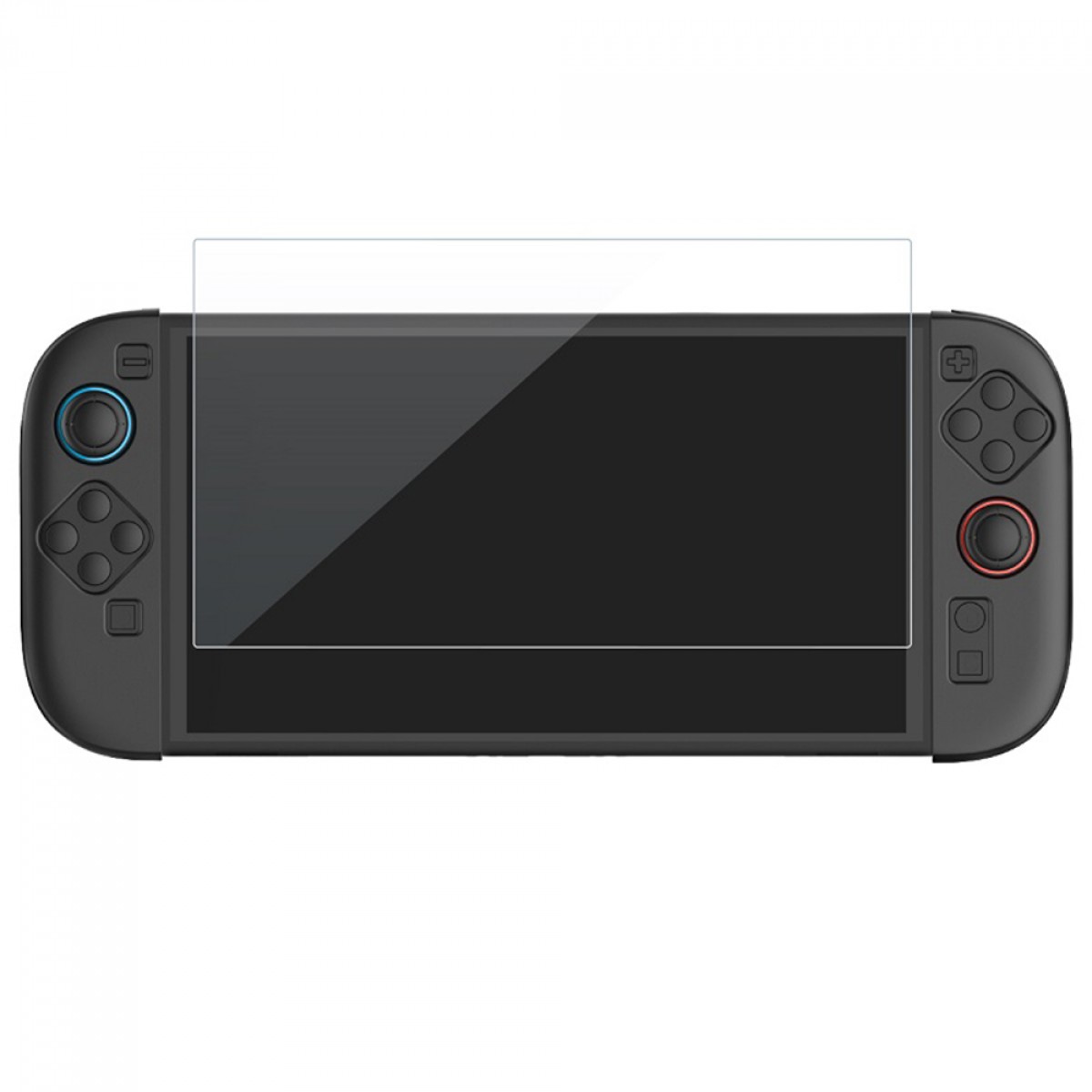 Kit 9 em 1 Ipega Para Nintendo Switch 2, Case + Capa de Silicone + Película + Acessórios, Preto, PG-2194P