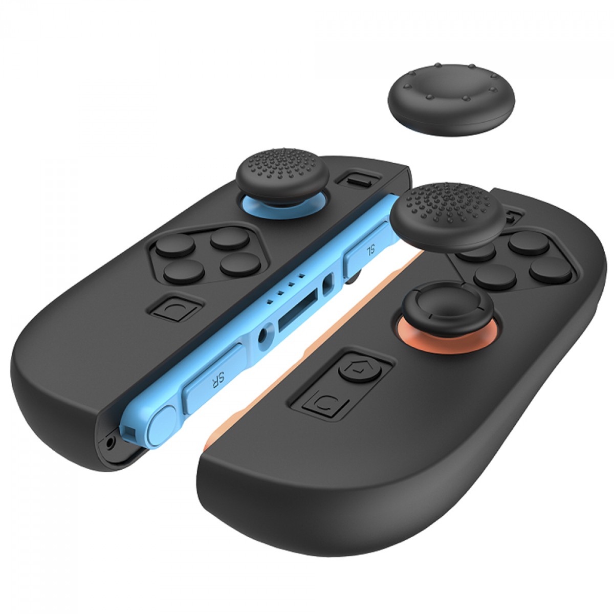 Kit 9 em 1 Ipega Para Nintendo Switch 2, Case + Capa de Silicone + Película + Acessórios, Preto, PG-2194P