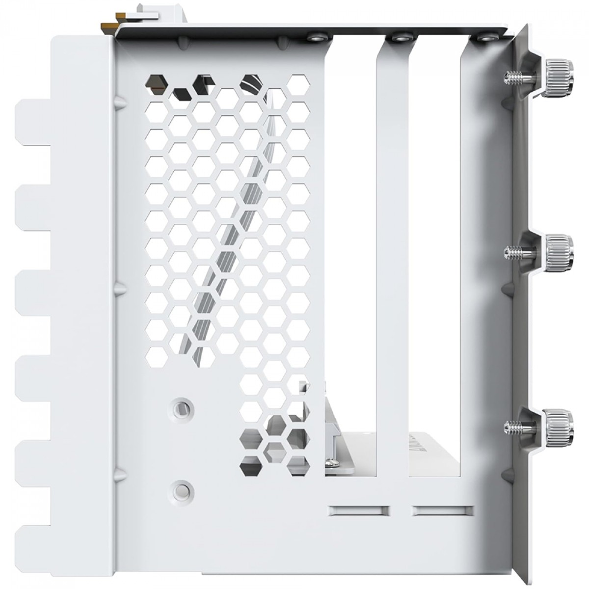 Kit De Suporte Para GPU Vertical Montech, PCIe 4.0, 200mm, Branco