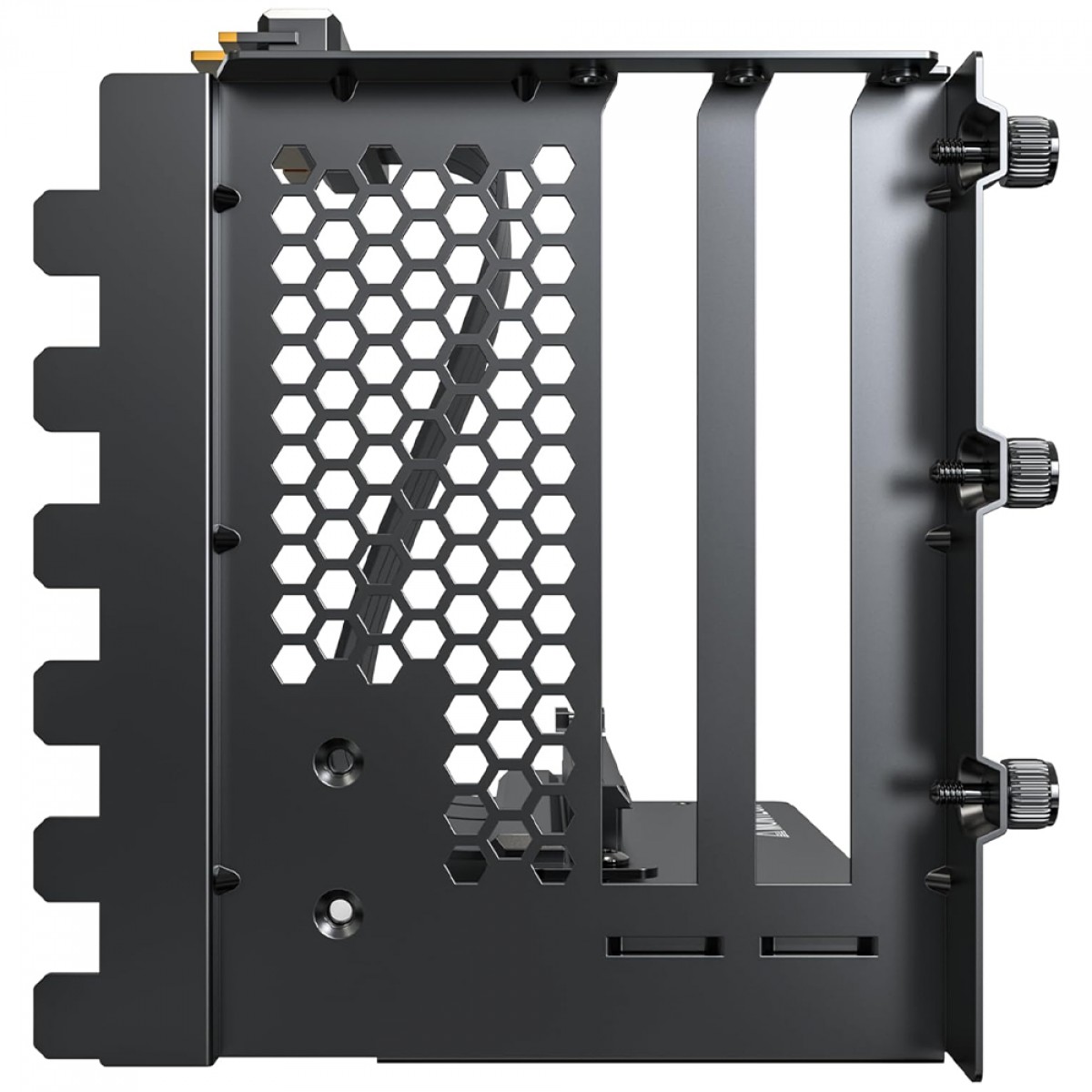 Kit De Suporte Para GPU Vertical Montech, PCIe 4.0, 200mm, Preto