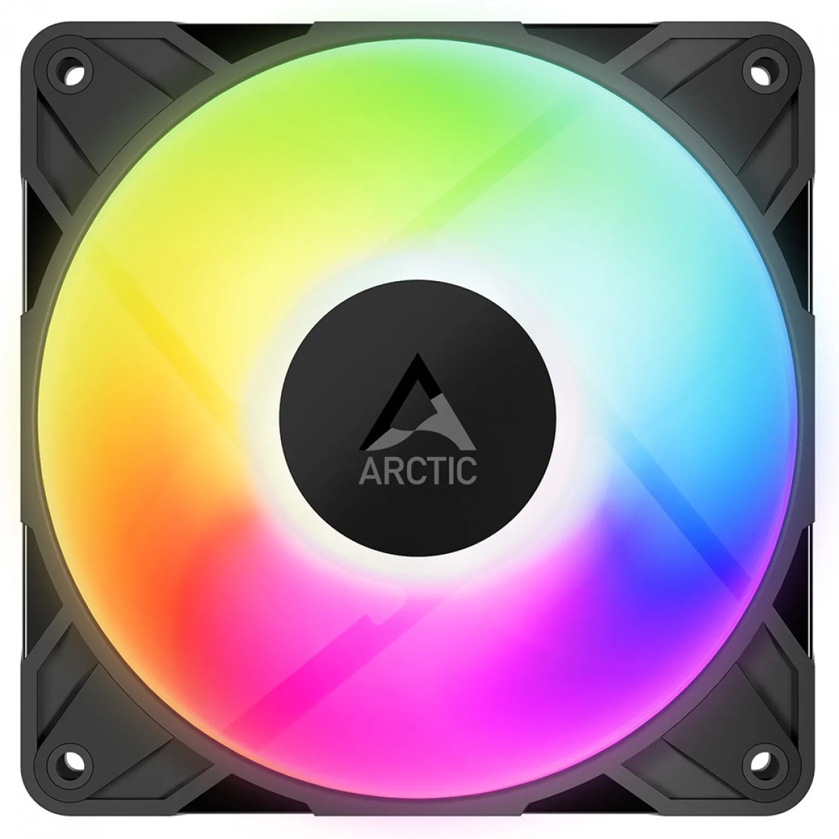 Kit Fan Com 3 Unidades Arctic P12 Pro, ARGB, 120mm, PWM, Preto, ACFAN00310A