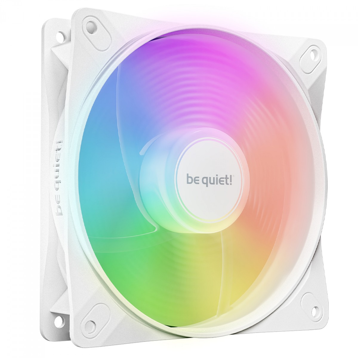 Kit Fan Com 3 Unidades Be Quiet Light Wings LX, ARGB, 120mm, PWM, Branco, BL125