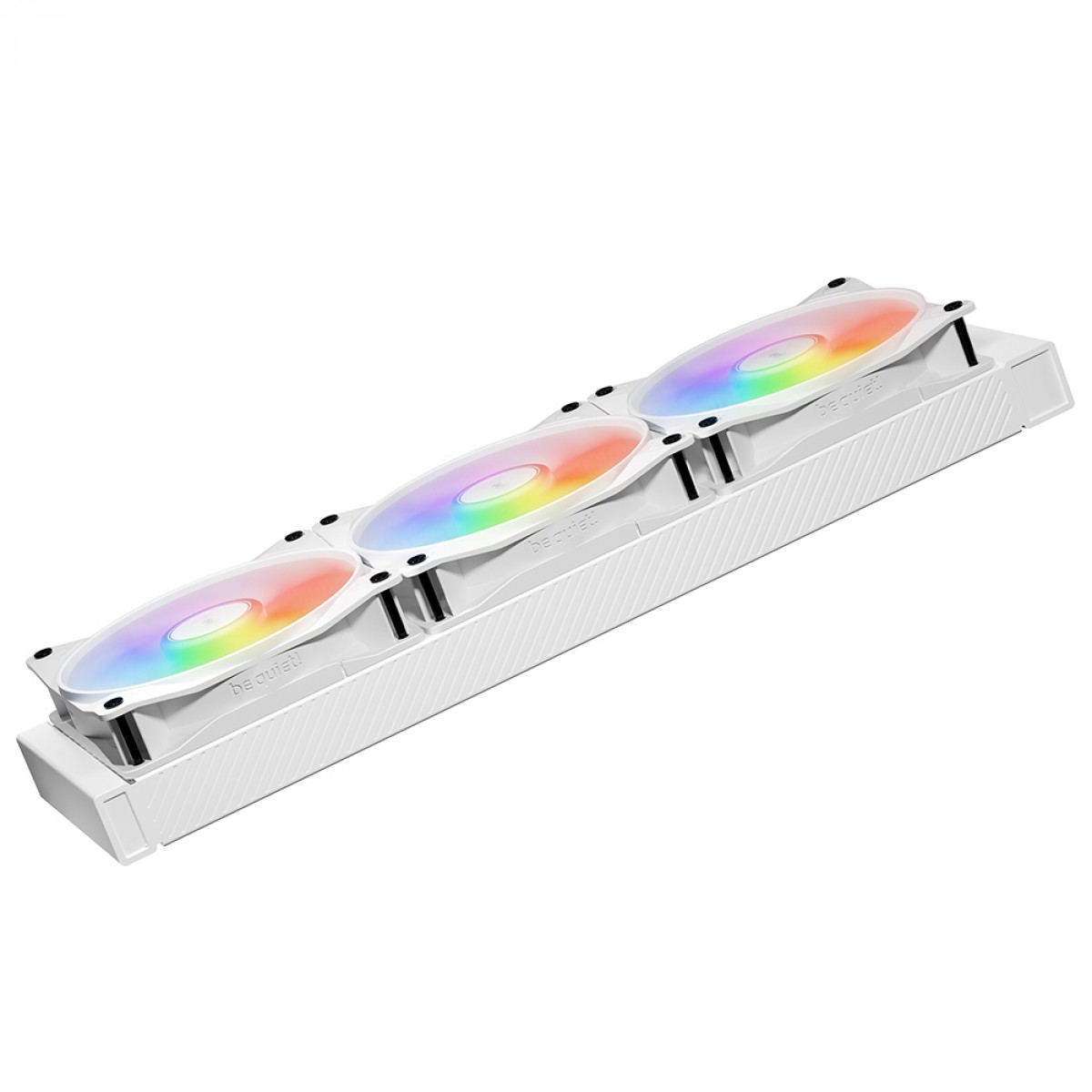Kit Fan Com 3 Unidades Be Quiet Light Wings LX, ARGB, 120mm, PWM, Branco, BL125