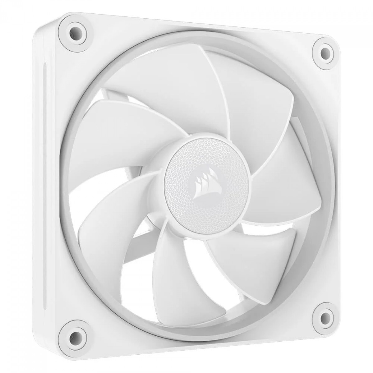 Kit Fan Com 3 Unidades Corsair iCUE LINK LX120-R, RGB, Reverse, 120mm, Branco, CO-9051054-WW