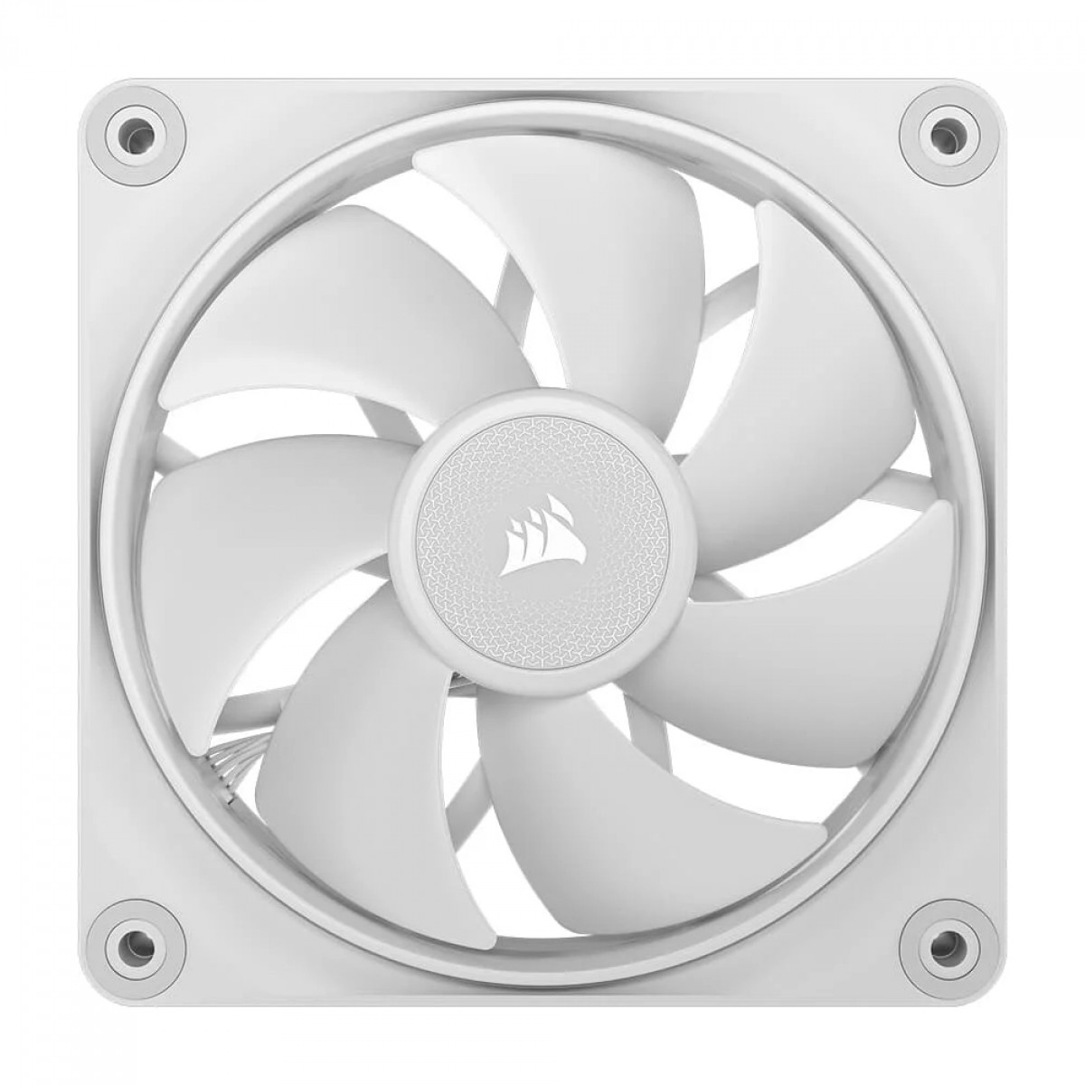 Kit Fan Com 3 Unidades Corsair iCUE LINK LX120, RGB, 120mm, Branco, CO-9051030-WW