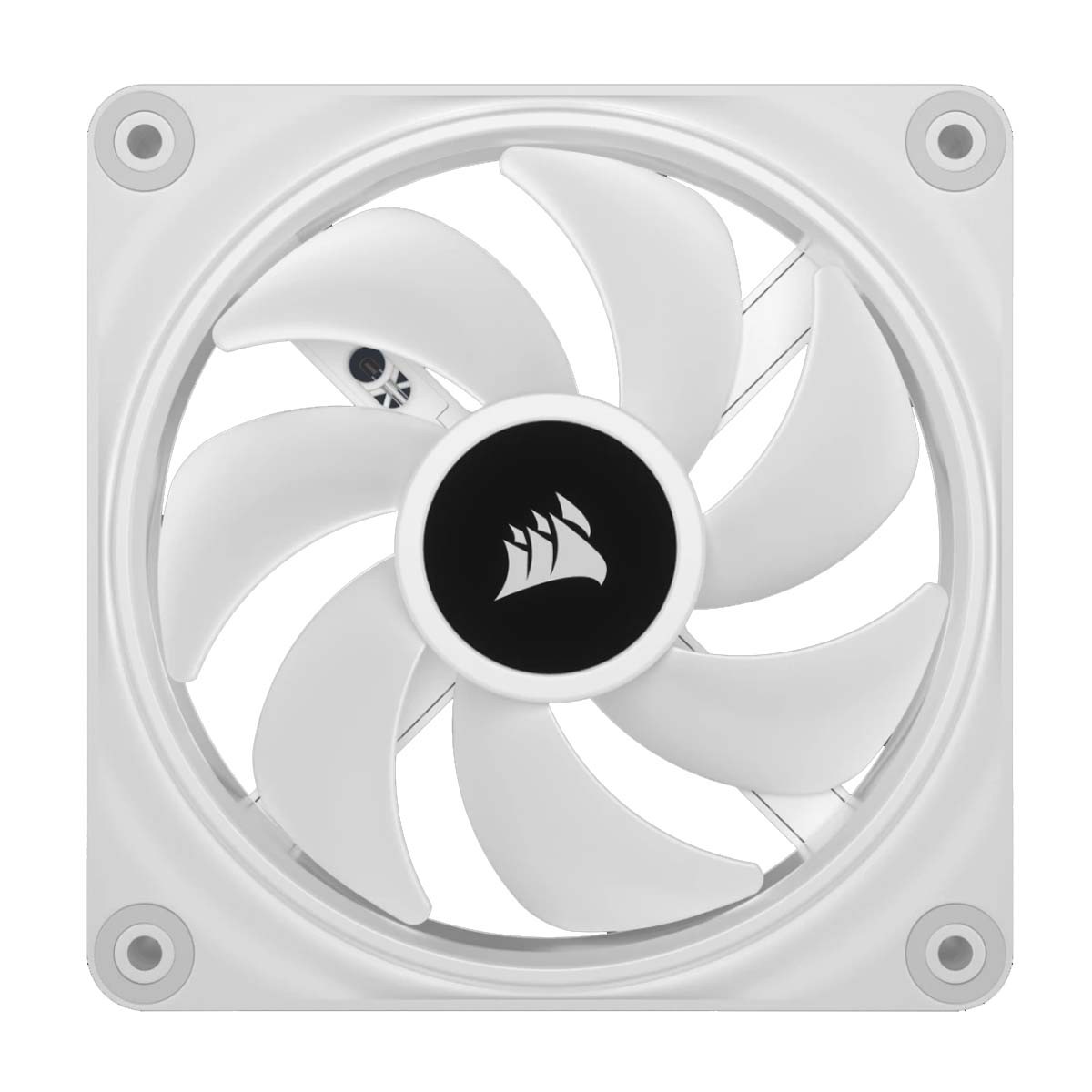 Kit Fan Com 3 Unidades, Corsair, iCue, QX120, RGB, Magnetic, 120mm, White, CO-9051006-WW