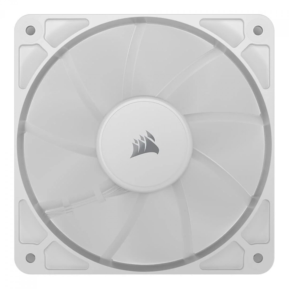 Kit Fan Com 3 Unidades Corsair RS120, 120mm, PWM, Branco, CO-9050193-WW