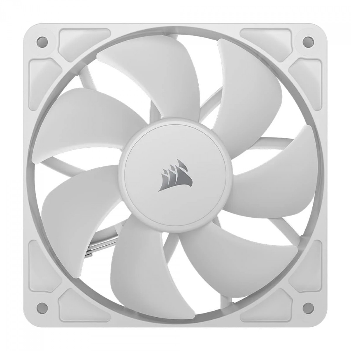 Kit Fan Com 3 Unidades Corsair RS120, 120mm, PWM, Branco, CO-9050193-WW