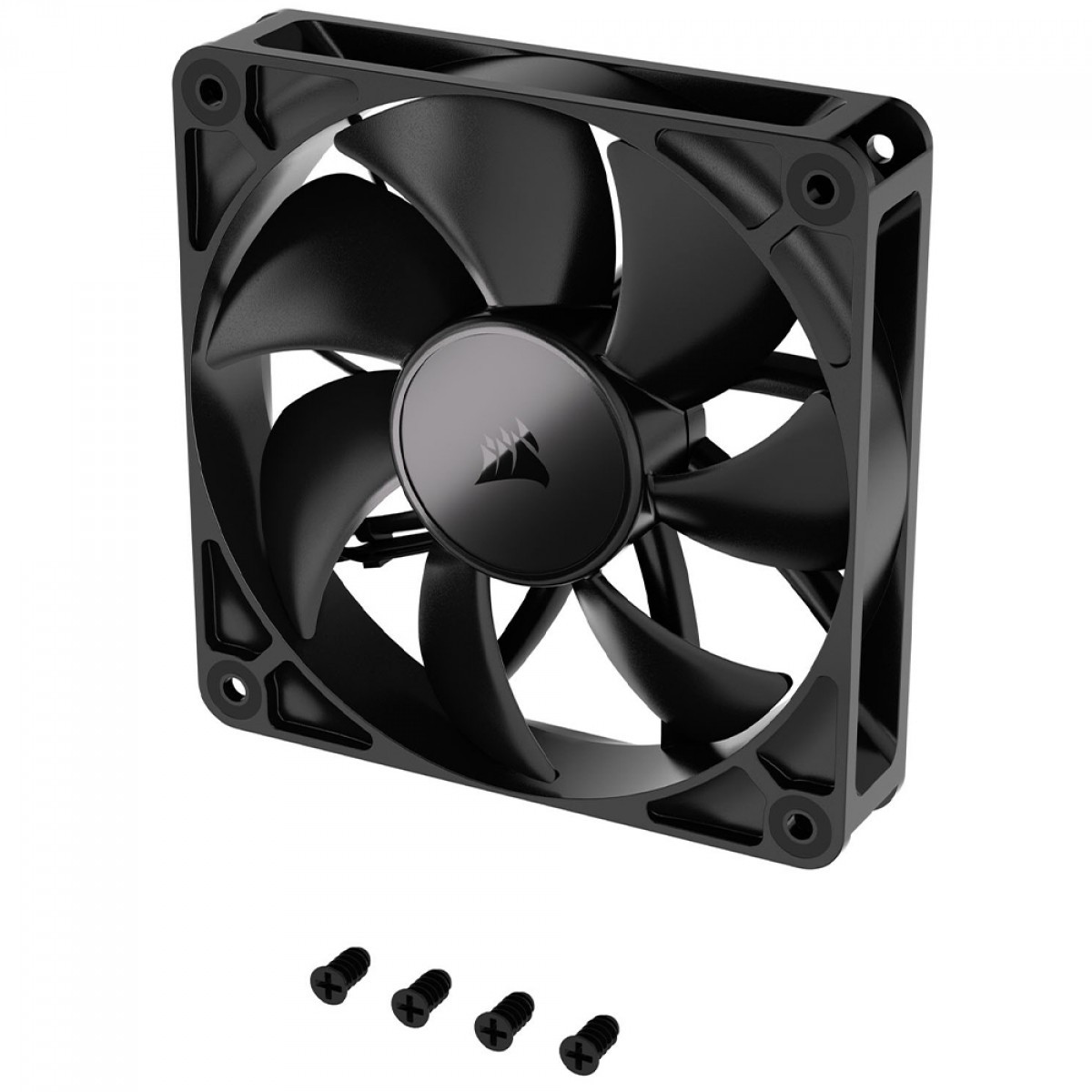 Kit Fan Com 3 Unidades Corsair RS120, 120mm, PWM, Preto, CO-9050189-WW