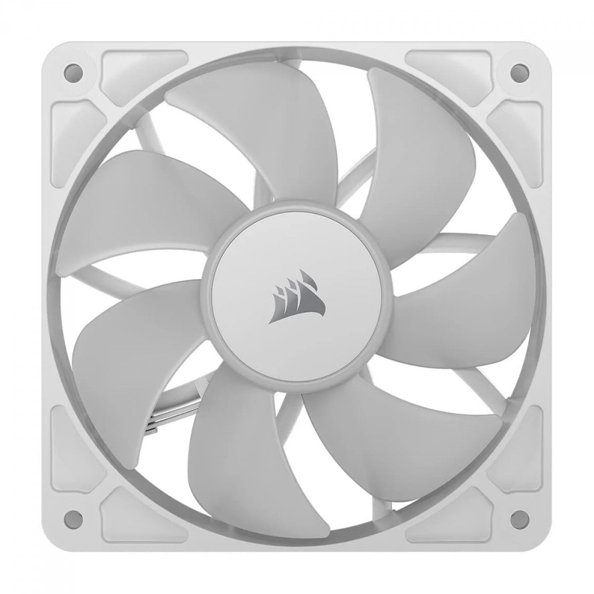 Kit Fan Com 3 Unidades Corsair RS120, ARGB, 120mm, Branco, CO-9050185-WW