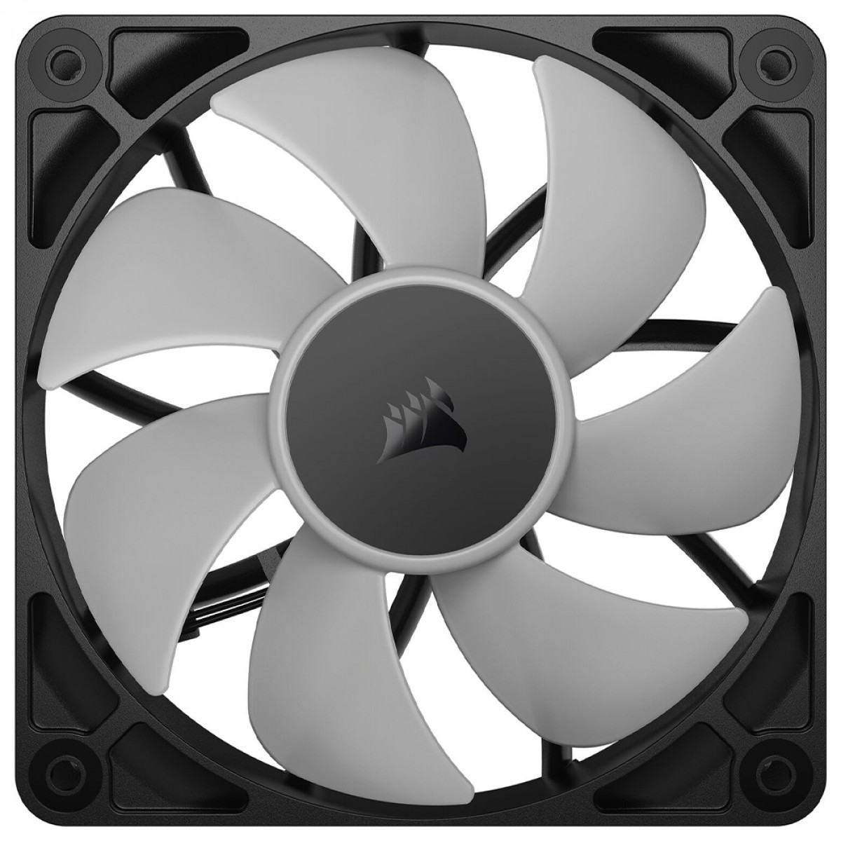 Kit Fan Com 3 Unidades Corsair RS120 ARGB, 120mm, PWM, Preto, CO-9050181-WW