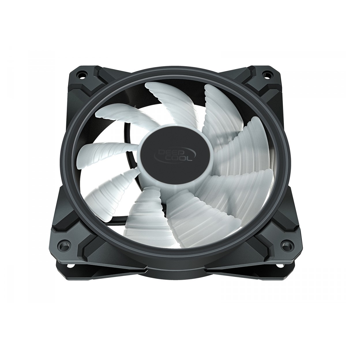 Kit Fan com 3 Unidades DeepCool Dual Ring, RGB 120mm, CF120 PLUS, DP-F12-AR-CF120P-3P