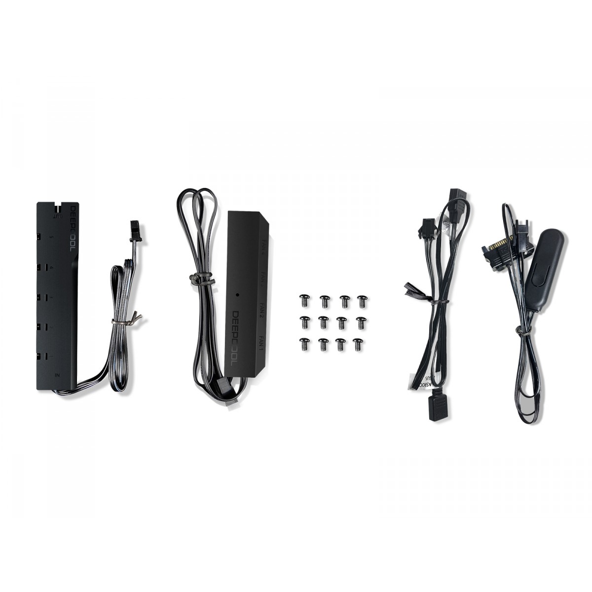 Kit Fan com 3 Unidades DeepCool Dual Ring, RGB 120mm, CF120 PLUS, DP-F12-AR-CF120P-3P