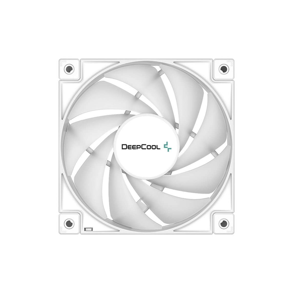 Kit Fan com 3 Unidades DeepCool FC120 WH, RGB, 120mm, White, R-FC120-WHAMN3-G-1