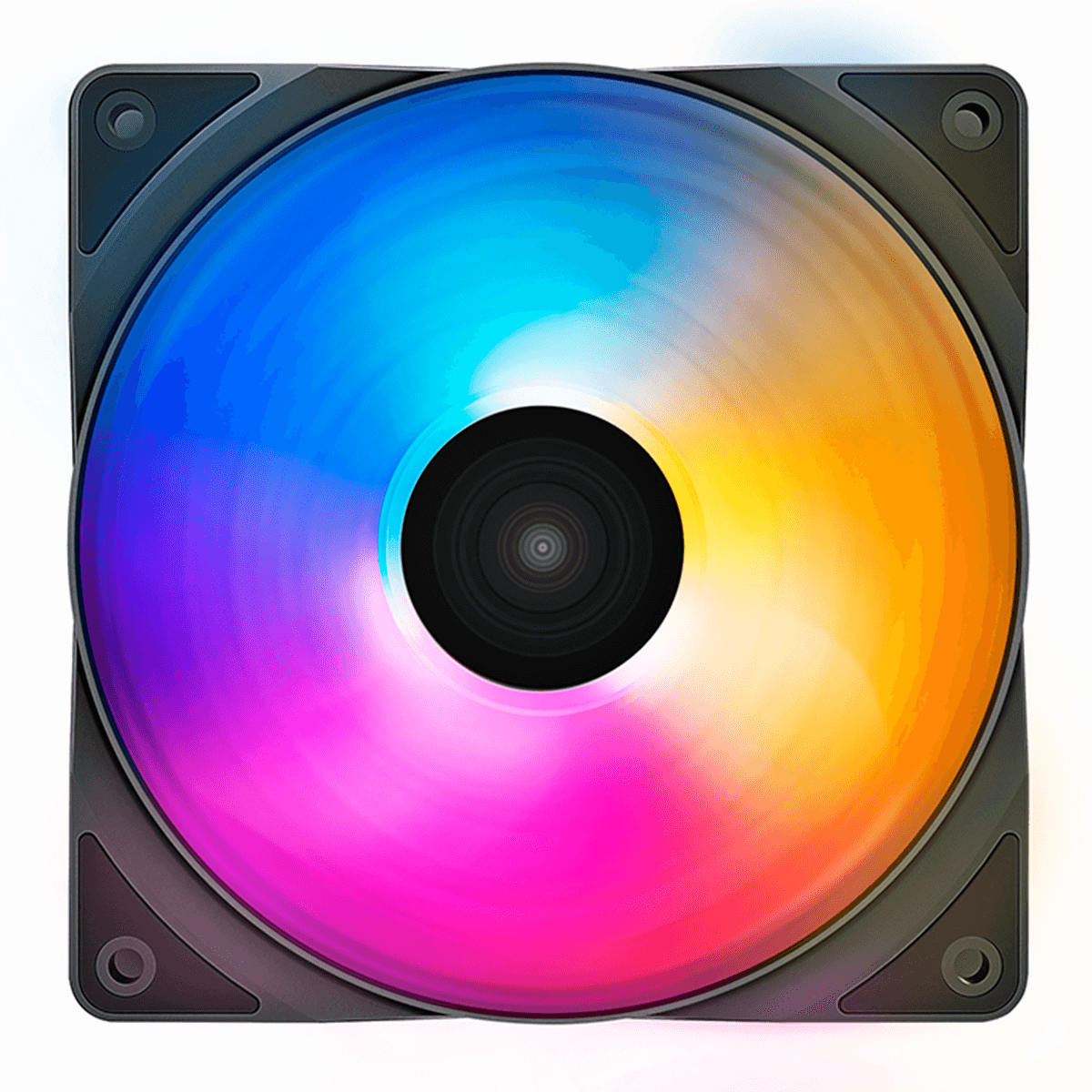 Kit Fan com 3 Unidades Deepcool RF120, 3 Cores, 120mm, PD-FLED3-RF120FS-3P