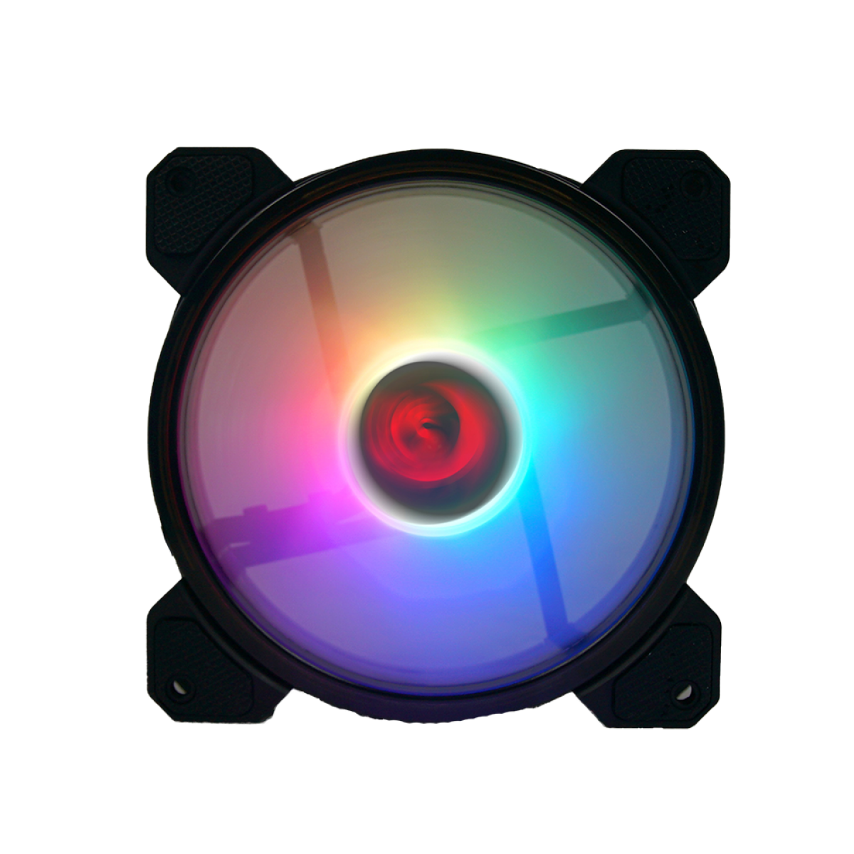 Kit Fan com 3 unidades Redragon, RGB, 120mm, Com Controladora, GC-F009