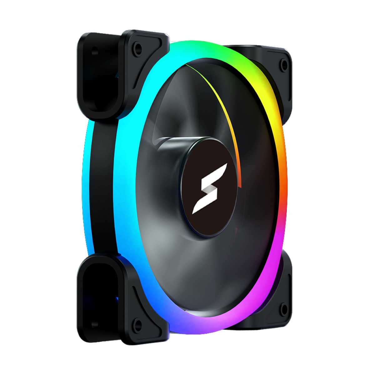 Kit Fan Com 3 Unidades SuperFrame Lokus 2.0, ARGB, 120mm, Black, SF-05 2.0