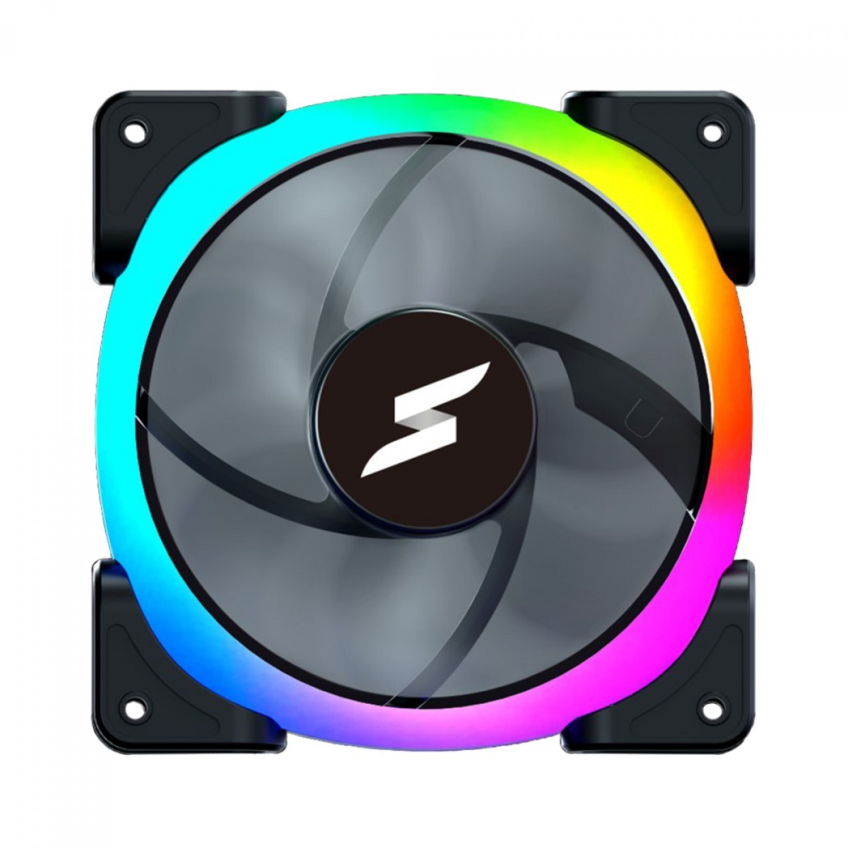 Kit Fan Com 3 Unidades SuperFrame Lokus 2.0, ARGB, 120mm, Black, SF-05 2.0