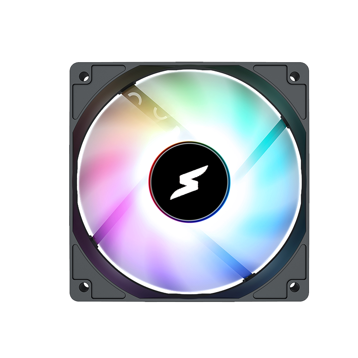 Kit Fan Com 3 Unidades SuperFrame Celler, ARGB, 120mm, Com Controladora, Black, SF-01