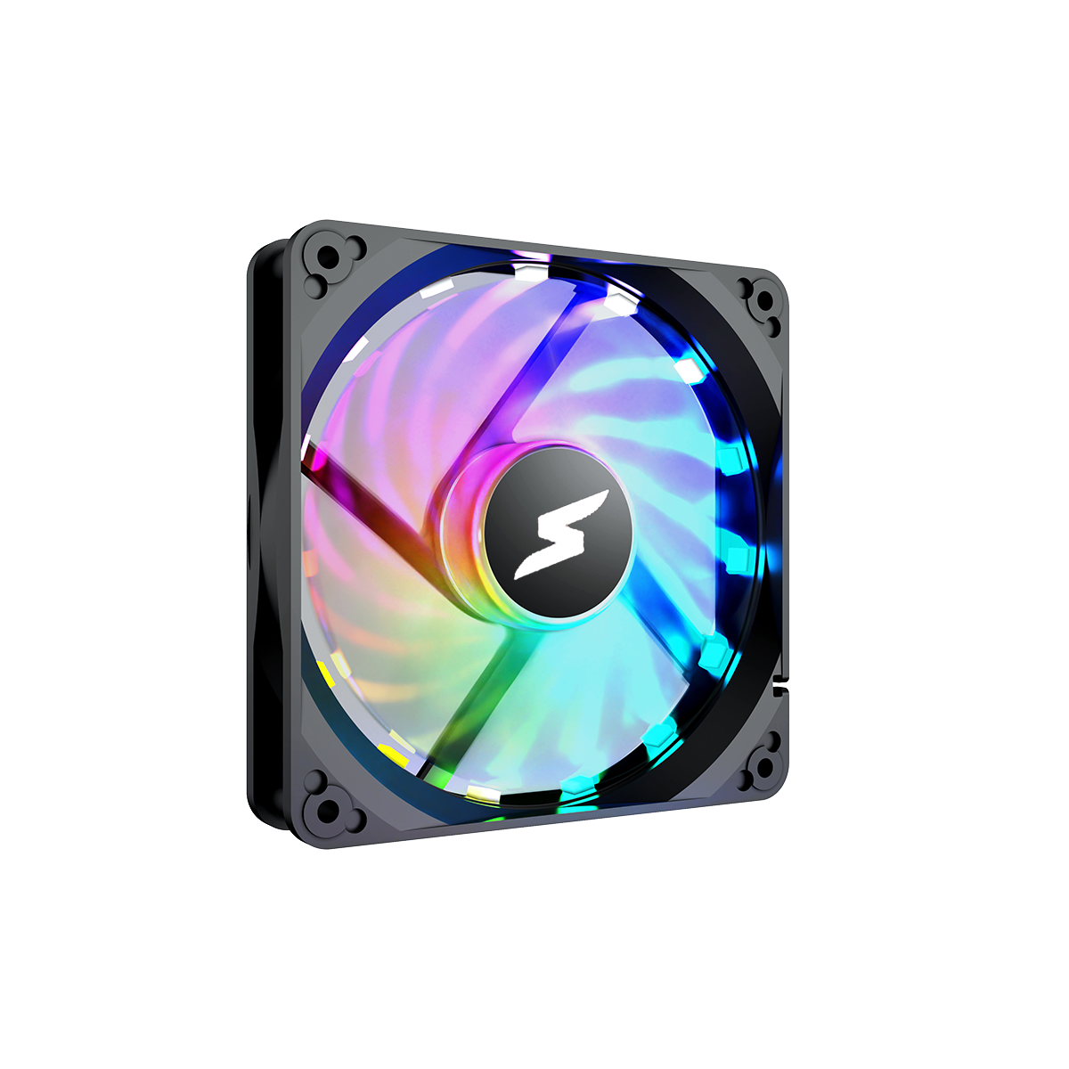 Kit Fan Com 3 Unidades SuperFrame Still, ARGB, 120mm, Com Controladora, Black, SF-02