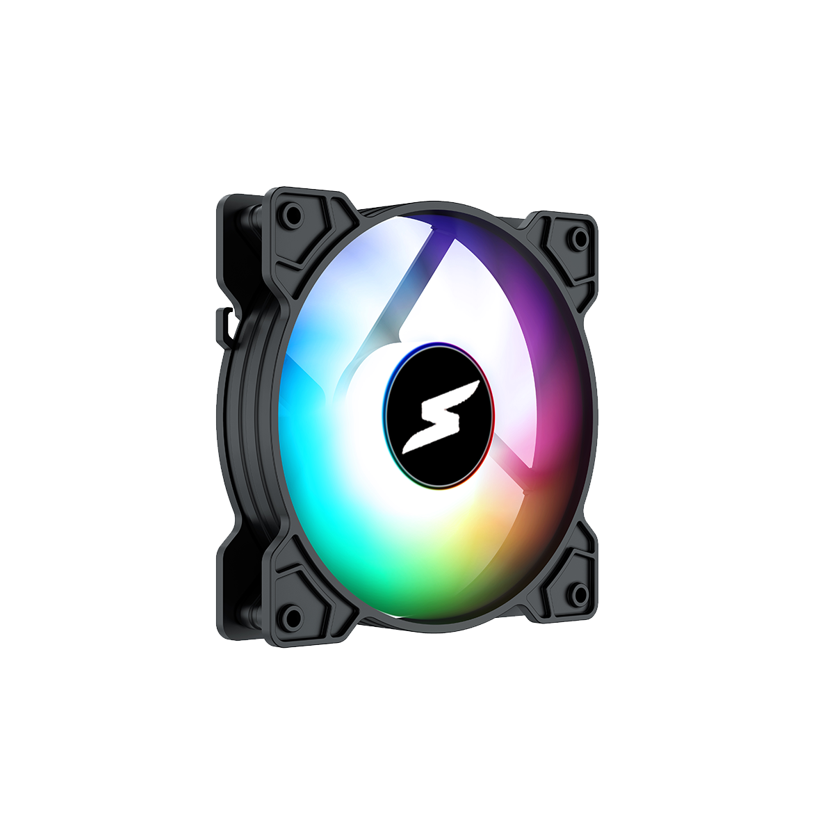 Kit Fan Com 3 Unidades SuperFrame Swift, ARGB, 120mm, Com Controladora, Black, SF-03