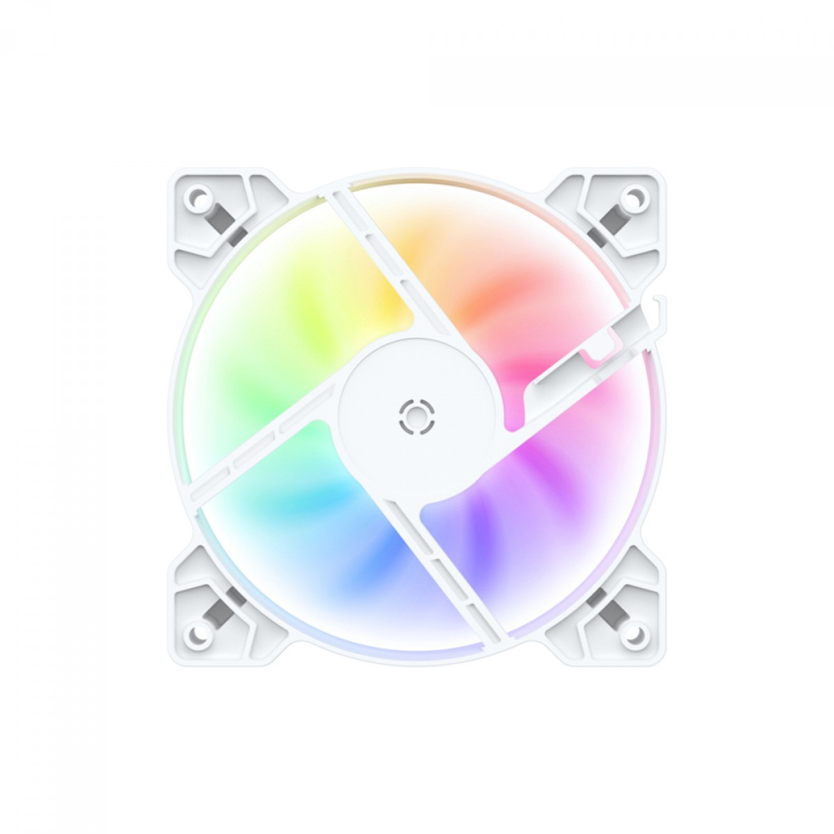 Kit Fan Com 3 Unidades SuperFrame Swift, ARGB, 120mm, White, Com Controladora SF-03