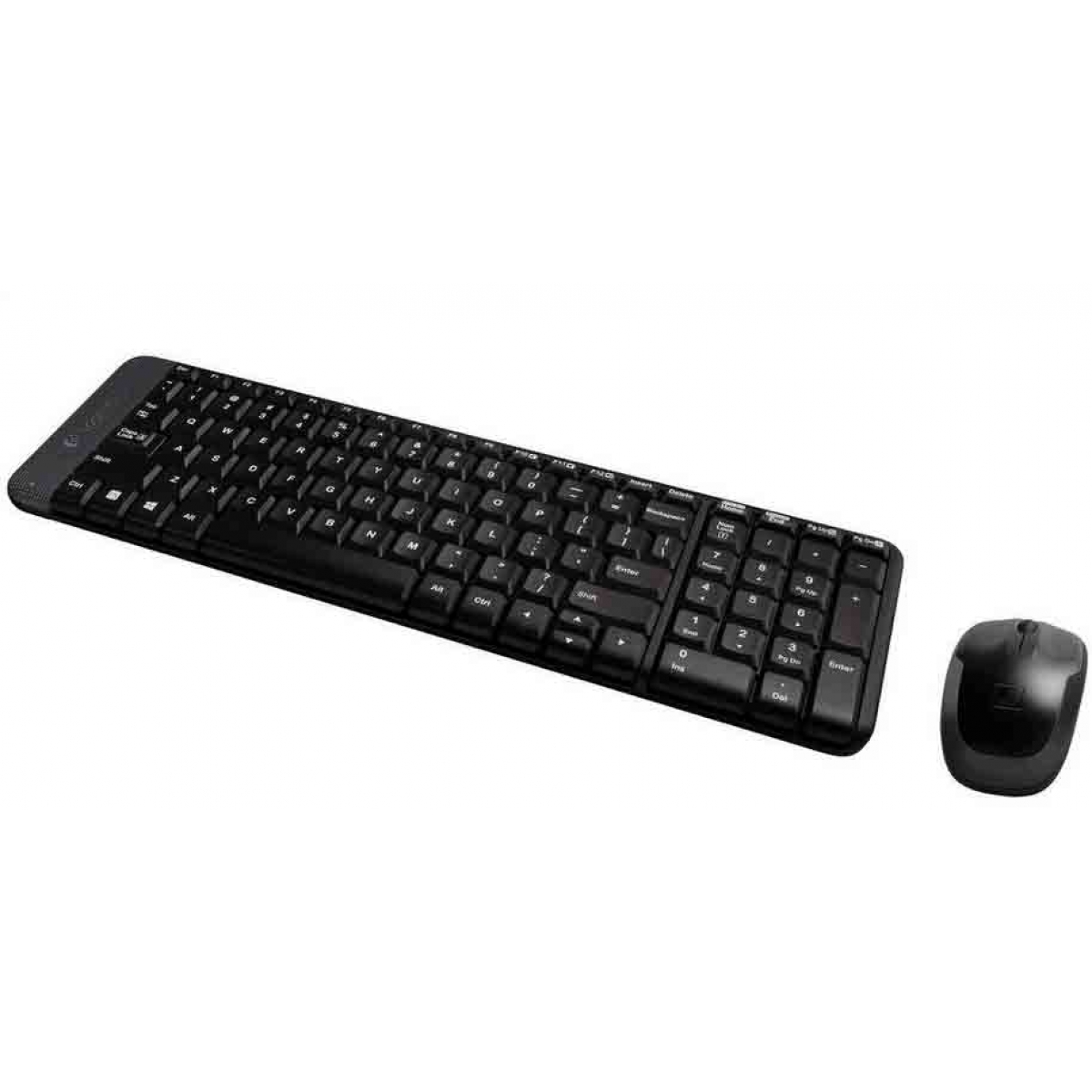 Combo Teclado e Mouse Logitech MK220 Sem Fio Black ABNT2, 920-004431