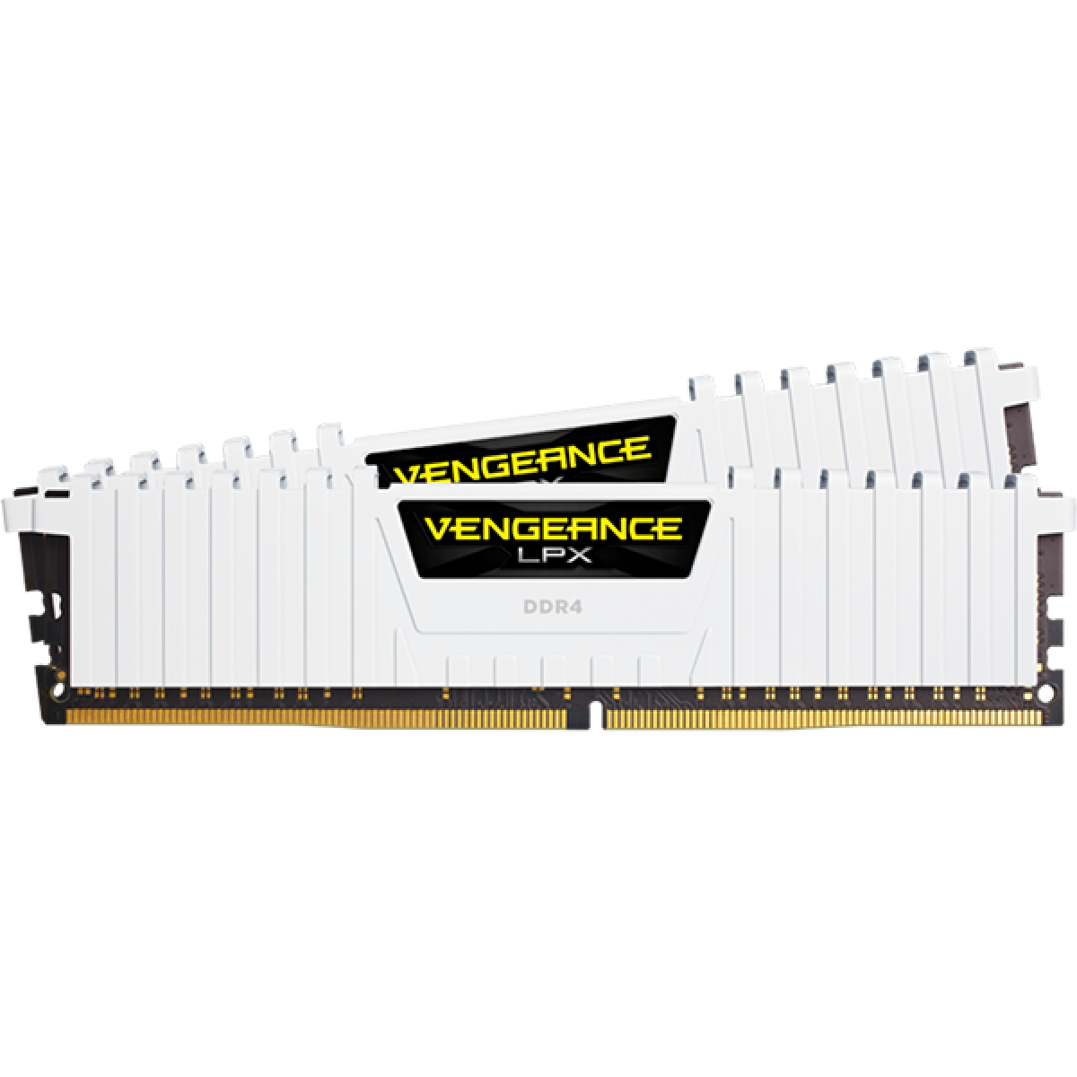 Memória DDR4 Corsair Vengeance LPX 16GB (2x8GB), 3200MHz, White, CMK16GX4M2E3200C16W