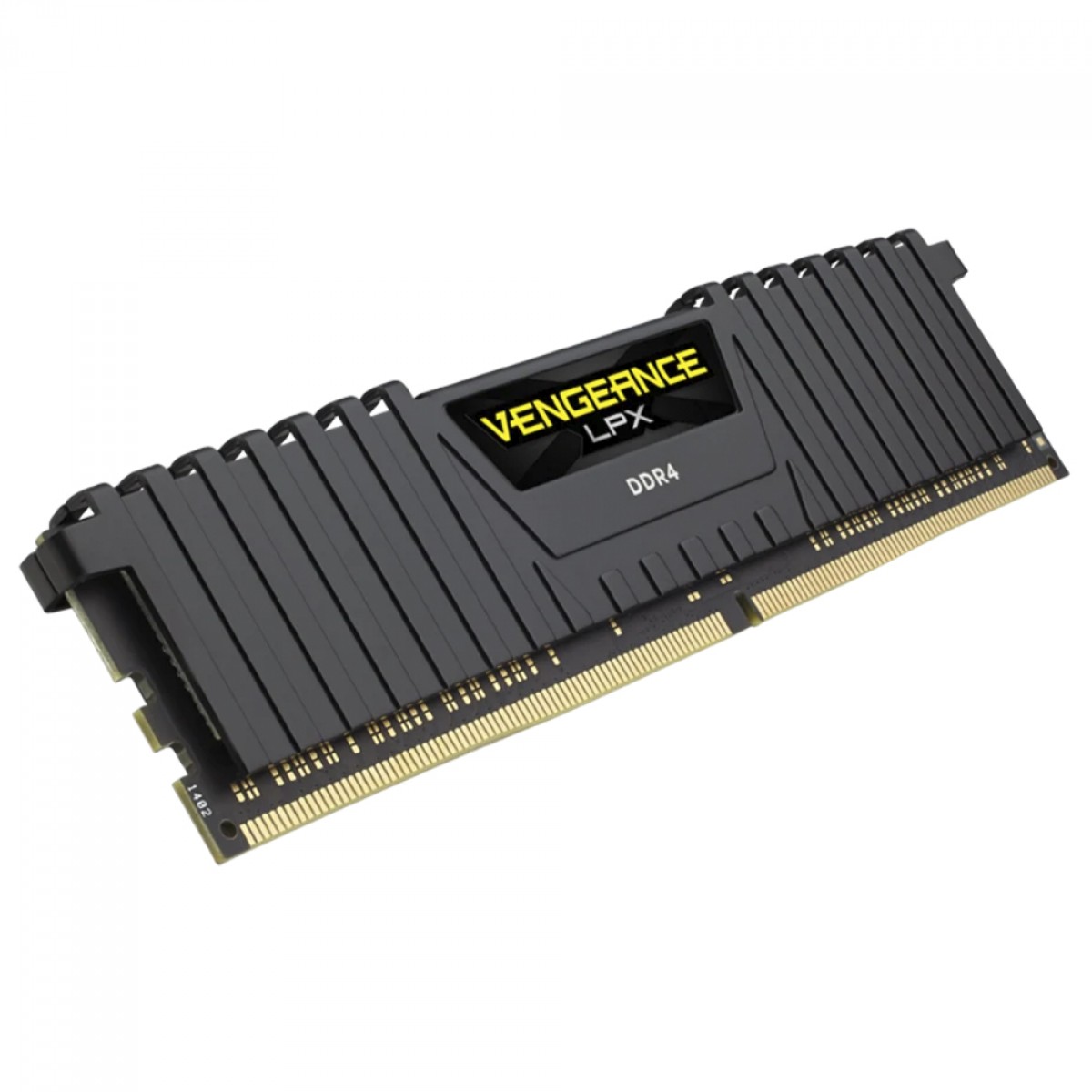 Memória DDR4 Corsair Vengeance LPX, 8GB, 3200MHz, Preto, CMK8GX4M1E3200C16