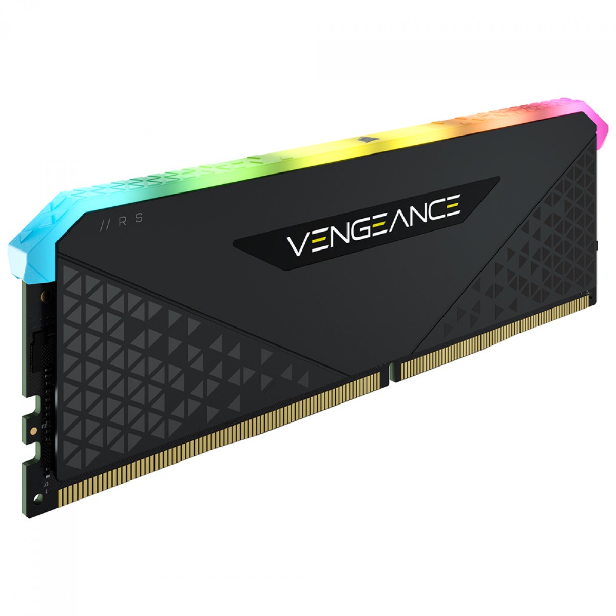 Memória DDR4 Corsair Vengeance RGB RS, 16GB, 3200MHz, Black, CMG16GX4M1E3200C16