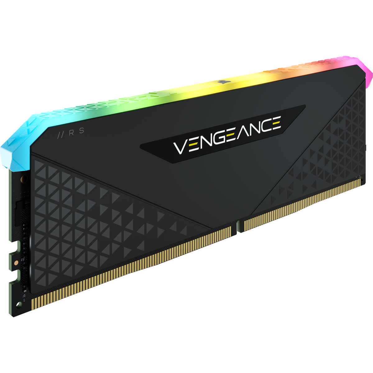 Memória DDR4 Corsair Vengeance RGB RS, 8GB, 3200MHz, Black, CMG8GX4M1E3200C16
