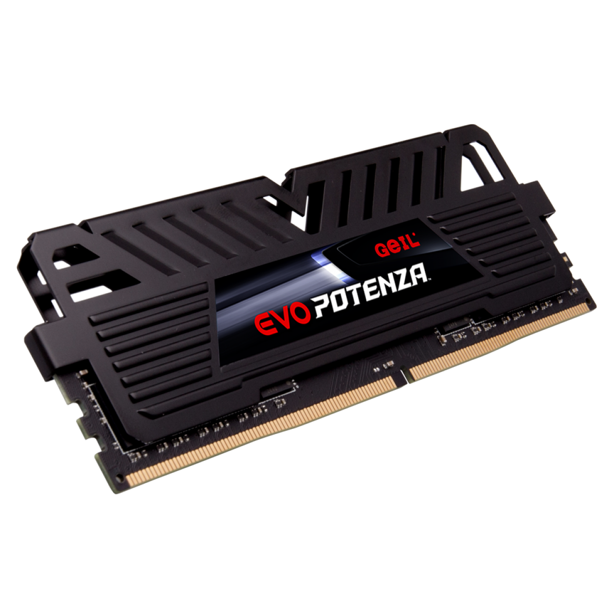 Memória DDR4 Geil Evo Potenza, 8GB 2666MHz, Black, GAPB48GB2666C19SC