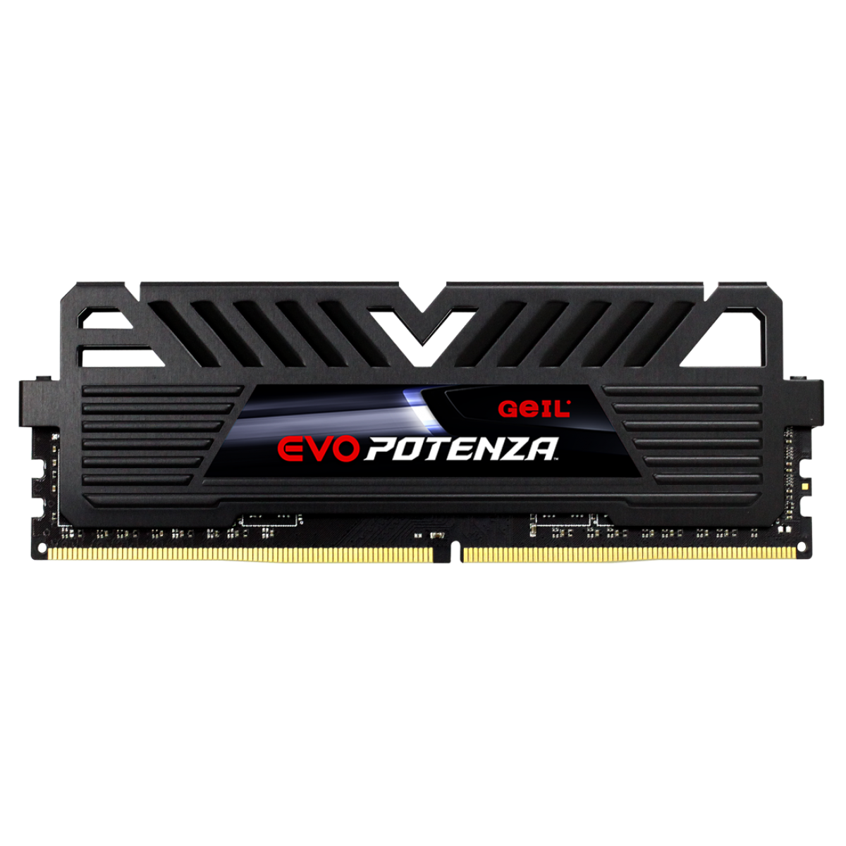 Memória DDR4 Geil Evo Potenza, 8GB, 3200MHz, Black, GAPB48GB3200C16BSC