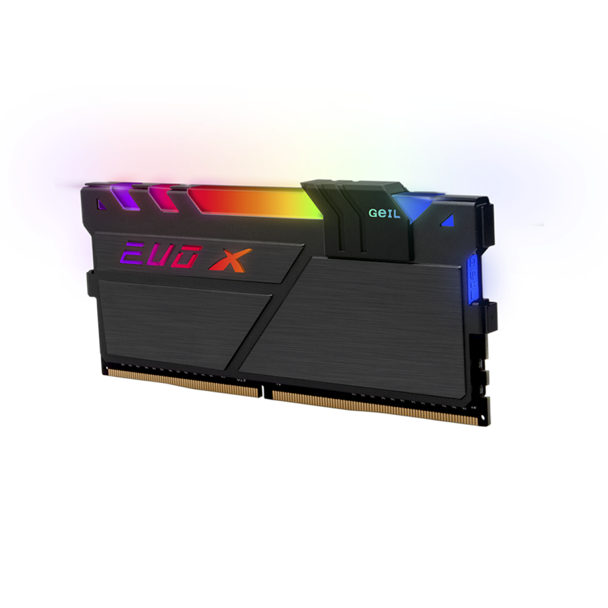 Memória DDR4 Geil EVO X II RGB Sync, 16GB (2x8GB), 3200MHz, GAEXSY416GB3200C16BDC