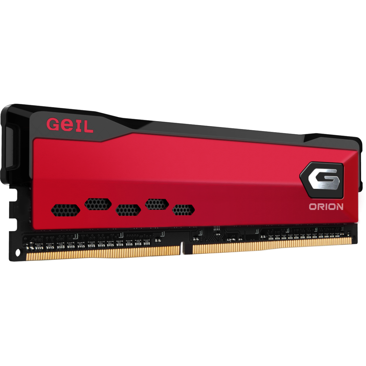 Memória DDR4 Geil Orion, 8GB 3000MHz, Vermelho, GAOR48GB3000C16ASC