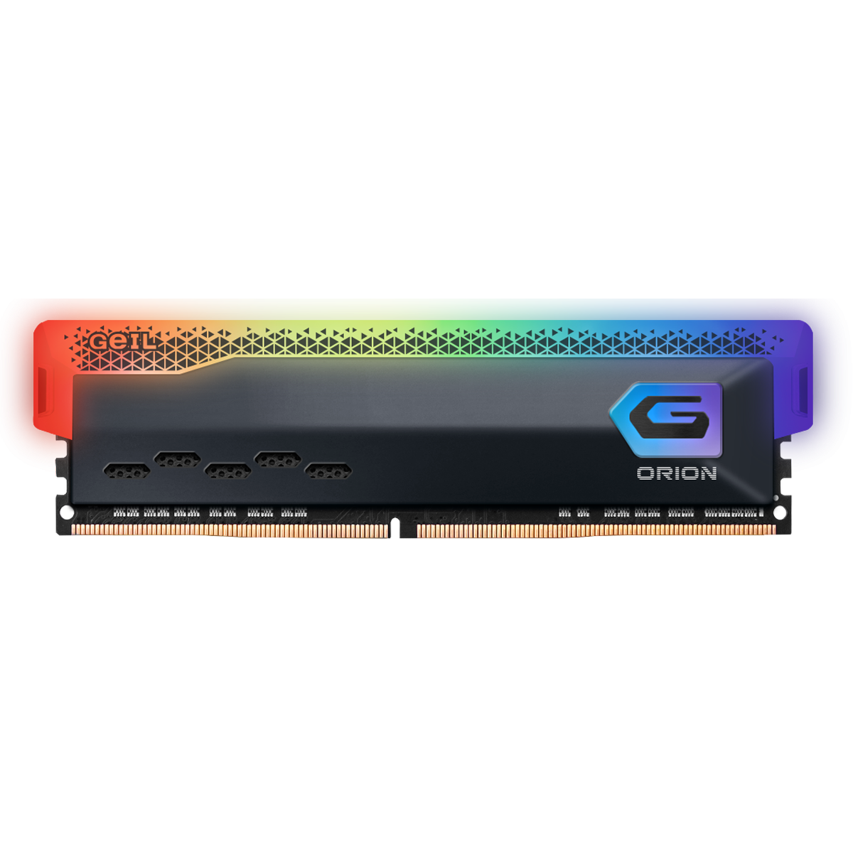 Memória DDR4 Geil Orion RGB, 8GB, 3000MHz, Gray, GAOSG48GB3000C16ASC